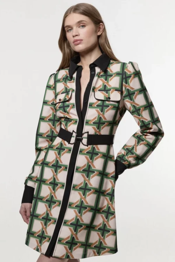 Luna and Bloom Press page image of female model in karen millen