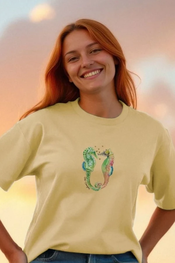 Luna and Bloom Press page image of sea changers collab female t-shirt